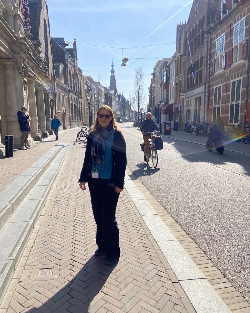 Portrait of Cora in Leiden