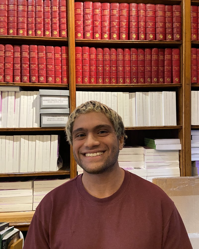 Portrait of Rohan in London